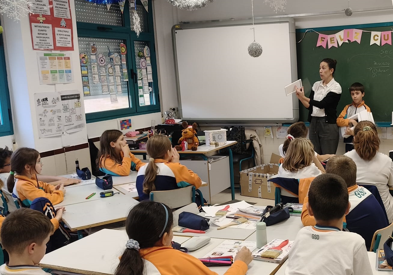 Participación de familia en 4º D