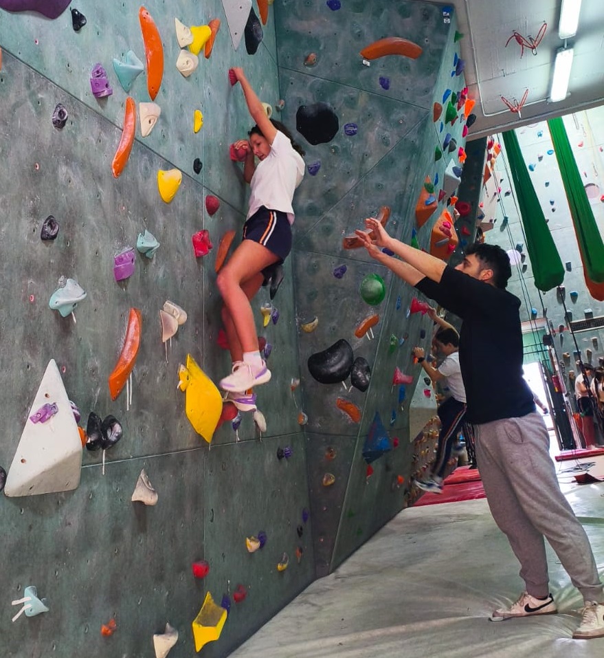 Actividad de escalada