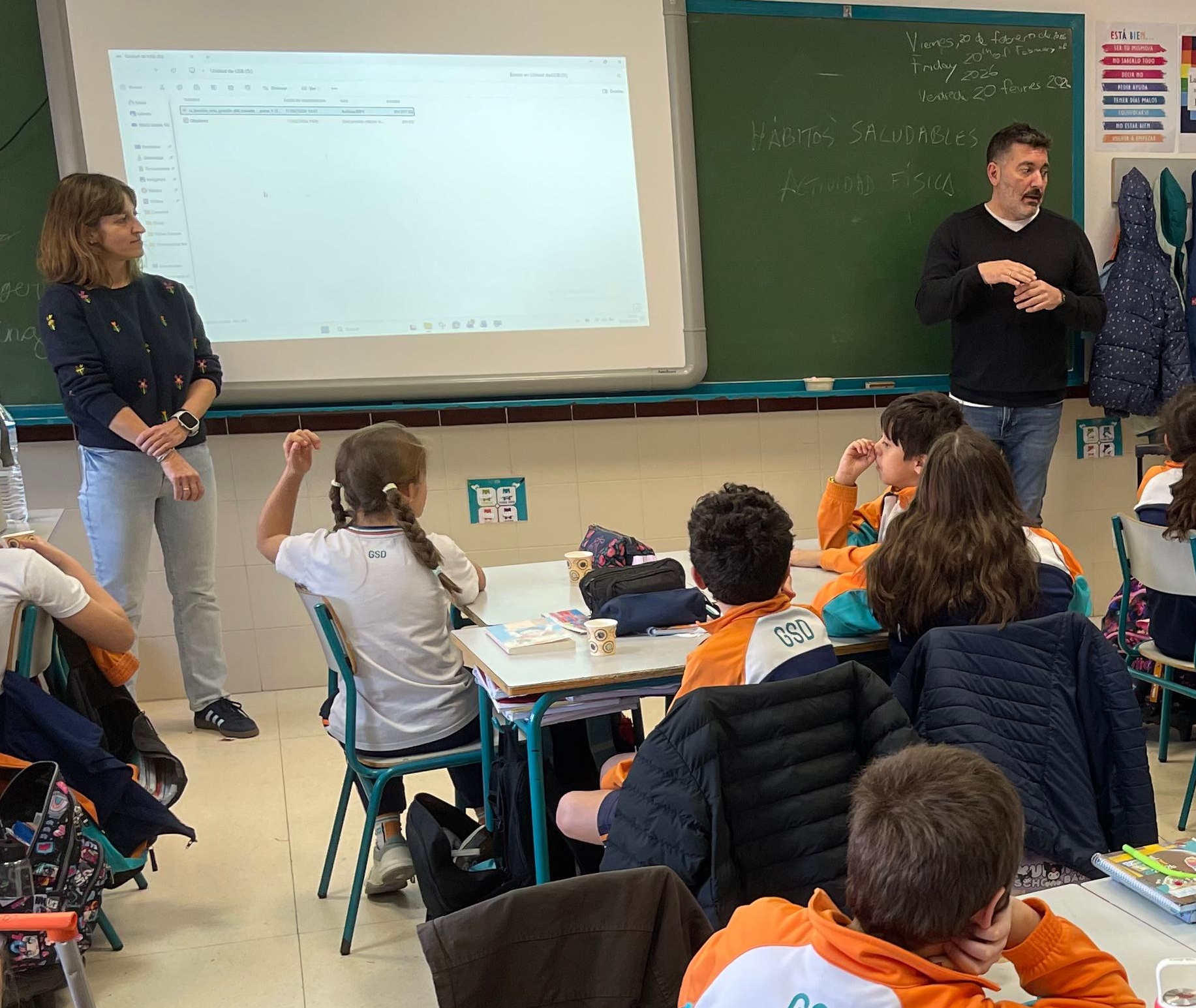 Taller de sostenibilidad en 5ºE