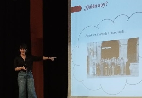 Encuentro con Isabel Moreno exalumna GSD Moratalaz