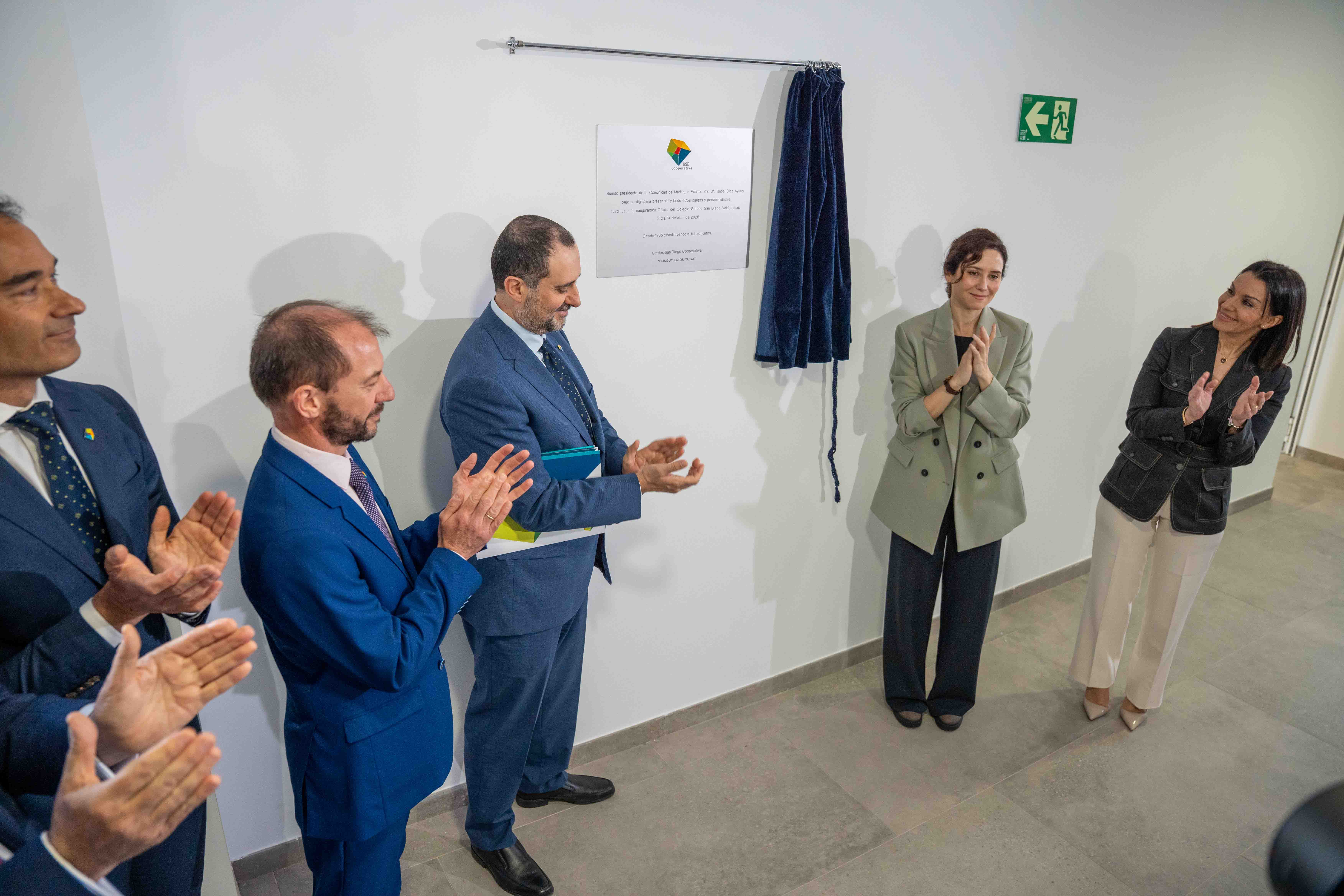 Díaz Ayuso inaugura GSD Valdebebas y refuerza el papel de la concertada en Madrid