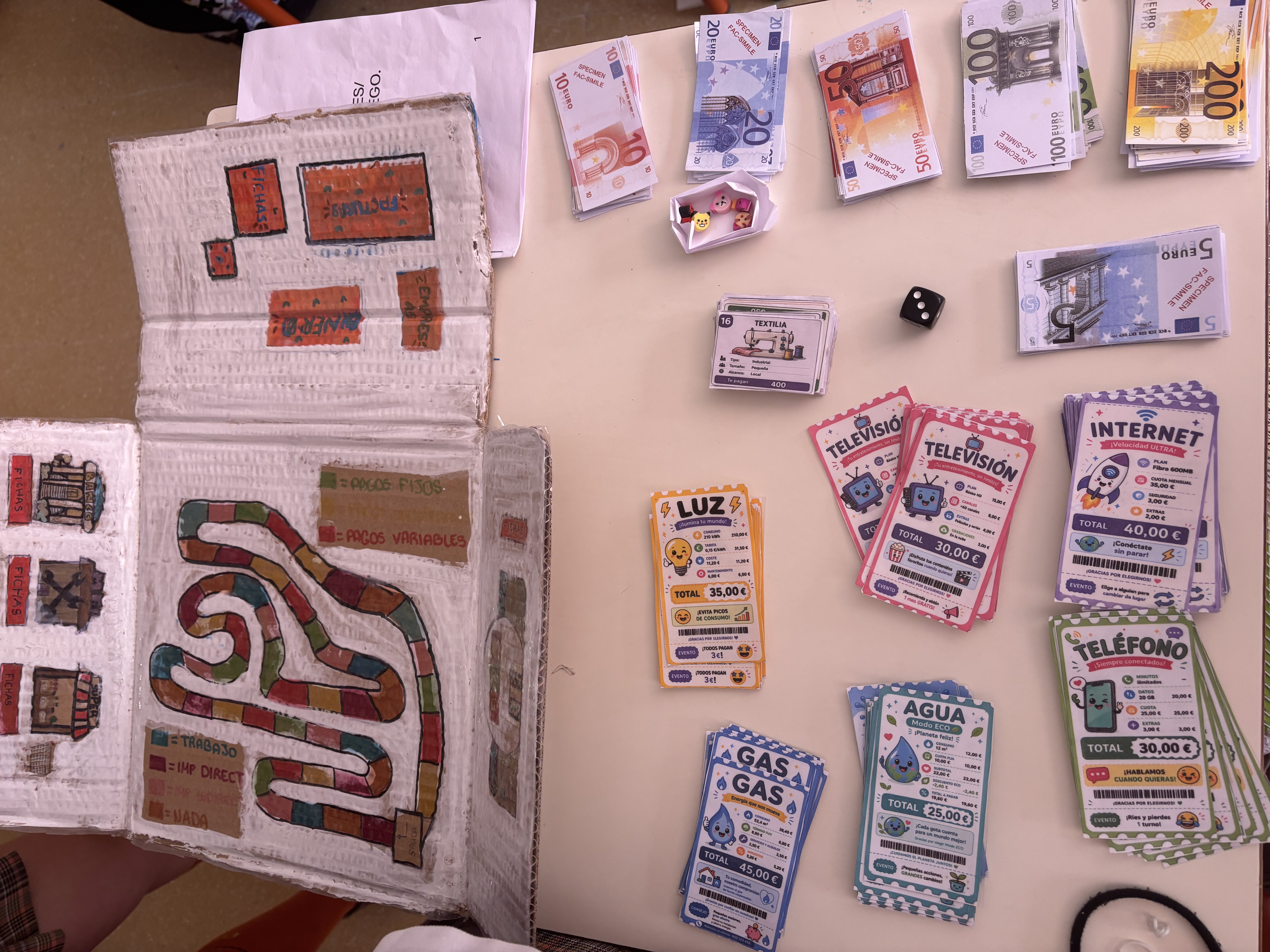El alumnado de 6.º crea e inventa juegos para aprender Sociales