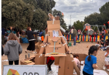 GSD El Escorial reúne a numerosas familias en una jornada de creatividad y diversión con su Pop Up Playground