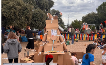 GSD El Escorial reúne a numerosas familias en una jornada de creatividad y diversión con su Pop Up Playground