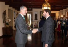 El director de GSD IS Costa Rica en un encuentro con el Rey.